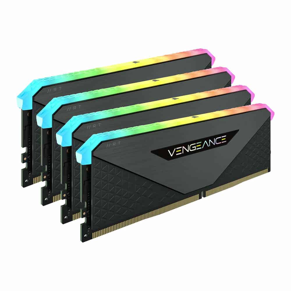 (image for) Corsair Vengeance RGB RT Gunmetal 128GB 3200MHz DDR4 Memory Kit